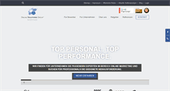 Desktop Screenshot of online-marketing-personaldienstleister.de